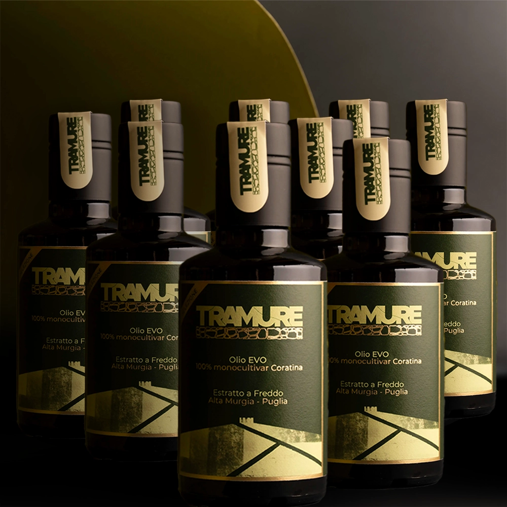 box 9 bottiglie di olio da 250ml
